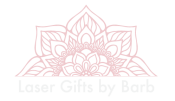 laser gifts by barb logo and graphic